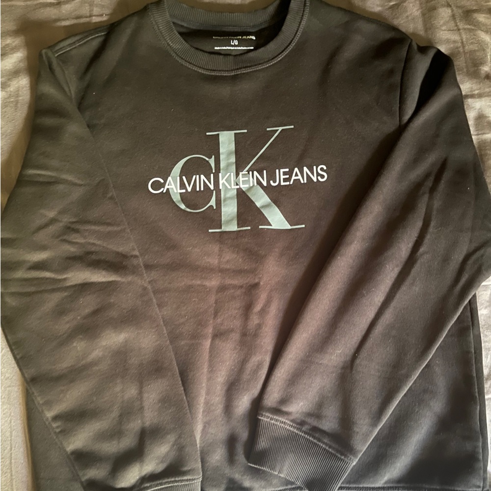 Calvin Klein Jeans Charcoal Pullover